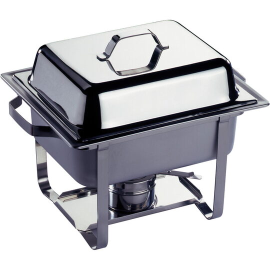 Hendi Chafing Dish 1/2 GN RVS voor buffetpresentatie
