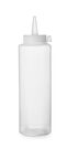 Sausfles / dispenser flacon, 0,35 liter, transparant