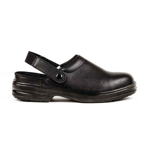 Lites unisex veiligheidsklompen zwart