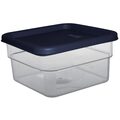 Vogue Kleurcode polycarbonaat voedseldoos vierkant, 1,5 ltr. 2