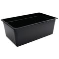 Vogue Gastronormbak 1/1 20cm zwart polycarbonaat