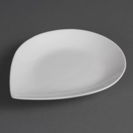 Olympia Whiteware druppelvormige borden