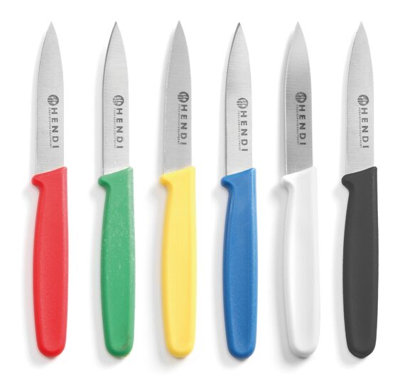 Hendi schilmessenset 90 mm in 6 kleuren voor de professionele keuken