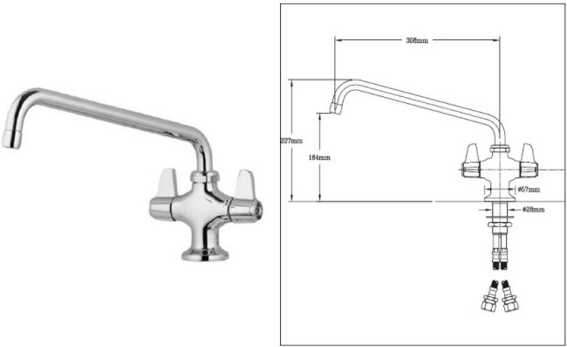 T&S mengkraan, bladmontage