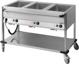 Bain Marie Trolley 3xGN11 H