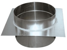 Dakdoorvoer - Ø 20 cm - aluminium - 7221.0045