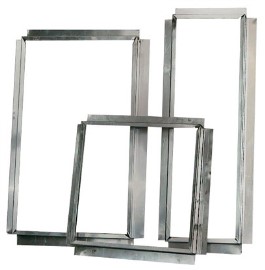 Montagemond - flens - vierkant - 15x15 cm - aluminium - 7216.1020