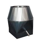 Deflectorkap / biconic - vierkant - 60x60 cm - aluminium - 7222.0639