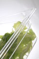 Detailopname van de Hendi gastronormbak 2/1 van polycarbonaat