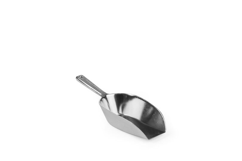 Professionele Hendi aluminium winkelschep 125 ml voor horecagebruik