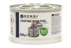 Hendi brandgel voor chafing dishes met een betrouwbare brandtijd van 3 uur.