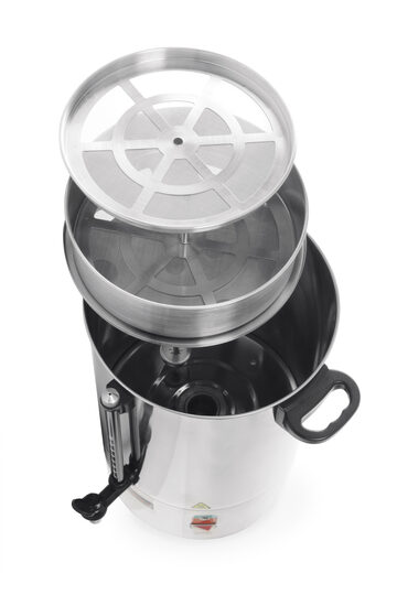 Professionele Hendi RVS percolator 15 liter voor horeca