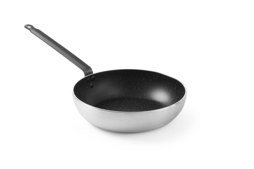 Hendi Marble Professional wokpan 28 cm van aluminium voor horeca