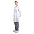 Comfortabele witte unisex werkjas maat S