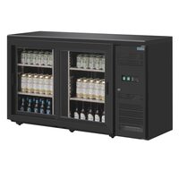 Professionele Polar barkoeling 350 liter met glazen schuifdeuren