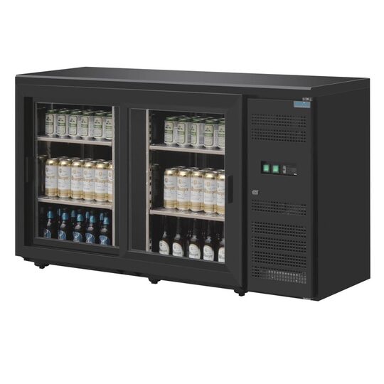 Professionele Polar barkoeling 350 liter met glazen schuifdeuren
