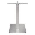 Duurzame RVS tafelpoot 68 cm voor horeca tafels