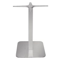 Duurzame RVS tafelpoot 68 cm voor horeca tafels