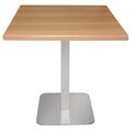 Stijlvol RVS tafelonderstel 68 cm voor horeca interieur