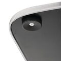 Detailopname van de robuuste RVS tafelpoot GK993