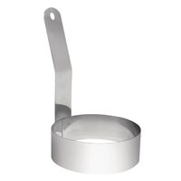 Vogue eierbakring 10cm met lang handvat voor horeca