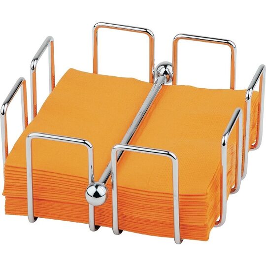 Professionele Hendi servettenhouder 14x14 cm voor horecagebruik