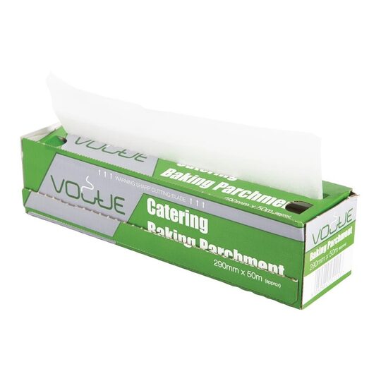 29 cm breedte, passend voor diverse bakplaten en vormen.