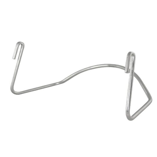 Olympia chafing dish dekselsteun voor professioneel gebruik