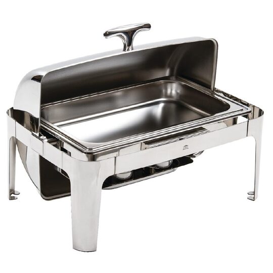 Chafing Dish Madrid met luxe roltop deksel