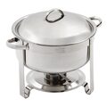 Ronde Olympia Vienna chafing dish 7,5 liter voor buffetpresentatie