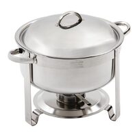 Ronde Olympia Vienna chafing dish 7,5 liter voor buffetpresentatie