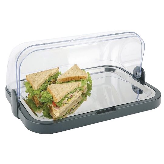 Gekoelde rolltop display enkel voor professionele presentatie