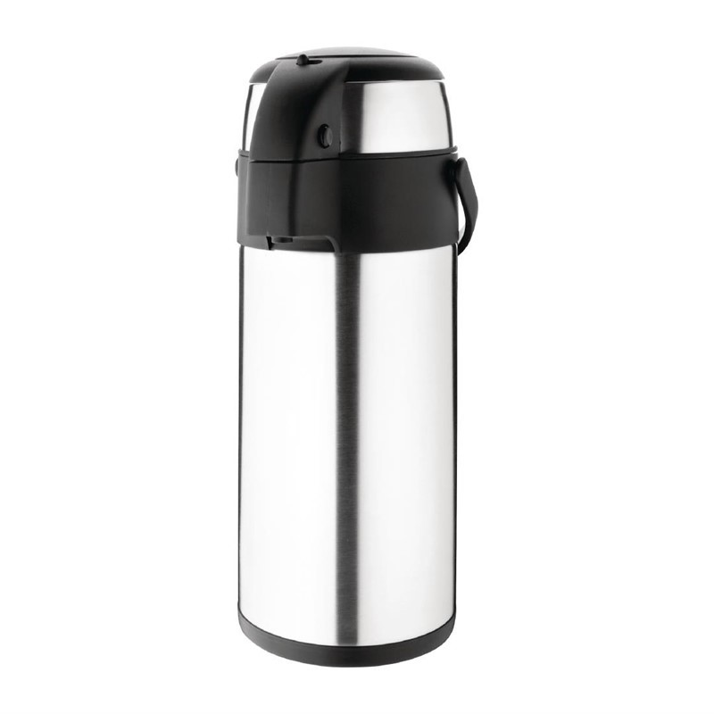 Arresteren Kunstmatig meten Pompkan - thermoskan - 5 liter - RVS - Olympia - DL164 | vanhattemhoreca.nl