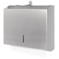 Jantex RVS handdoekdispenser voor professioneel gebruik