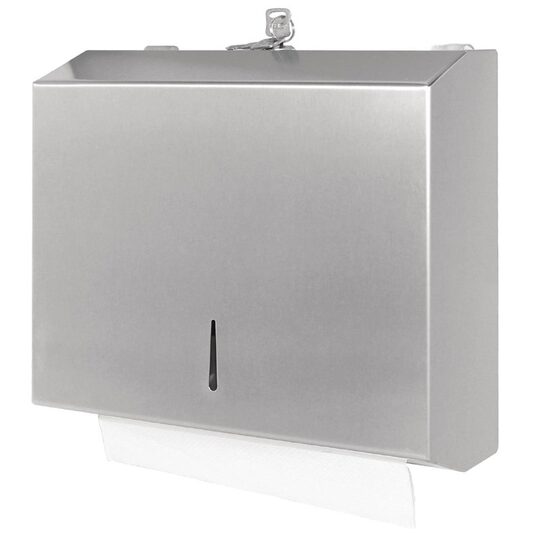 Jantex RVS handdoekdispenser voor professioneel gebruik