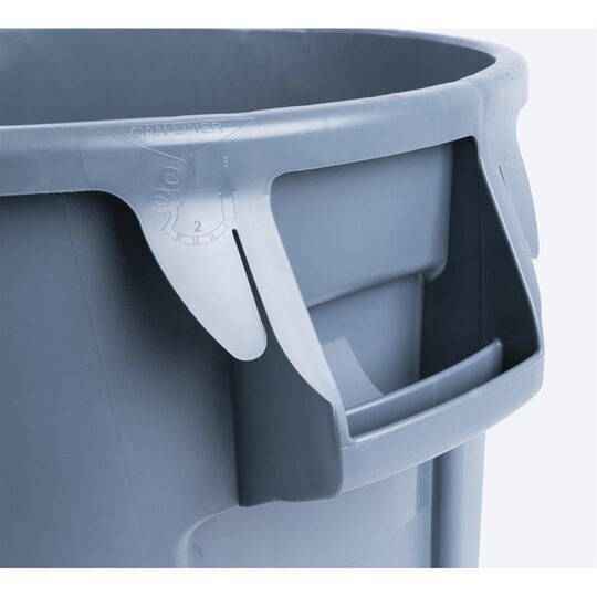 Duurzame Rubbermaid Brute container voor horeca