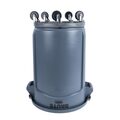 Bovenaanzicht van de Rubbermaid Brute 121 liter container