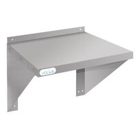 RVS wandschap voor professionele magnetron of oven