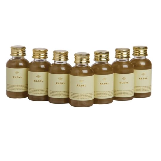 Luxe Elsyl badschuim flesjes voor gastenverblijven