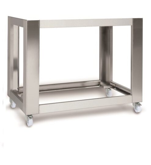 RVS onderstel voor Zanolli Synthesis 06/40 gas pizzaoven