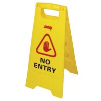 Jantex waarschuwingsbord No Entry voor horecagebruik
