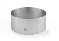 Professionele RVS kookring 8x4,5 cm voor perfecte presentaties