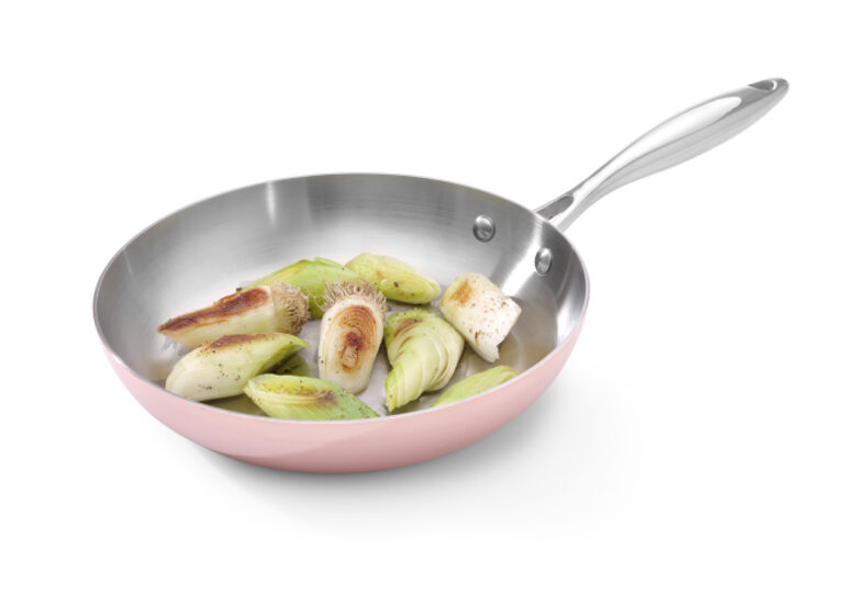 Koekenpan - 3-ply koper - Ø 24 x H 5 cm - Hendi - 607060