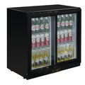 Vooraanzicht Polar G-serie barkoeling met schuifdeuren