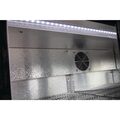 Interieur van de Polar 3-deurs barkoeling 330L