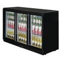 Zijaanzicht van de zwarte Polar barkoeling 330L