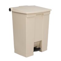 Rubbermaid pedaalemmer 68 liter beige voor professionele horeca