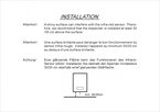 Aanbevolen installatiehoogte