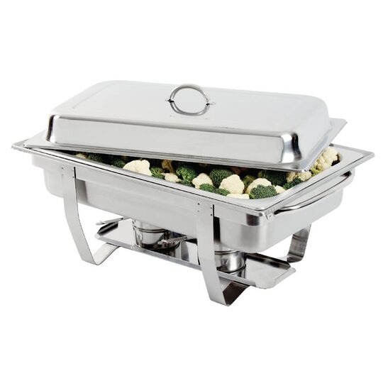 Hoogwaardige Milan chafing dish set voor professioneel gebruik