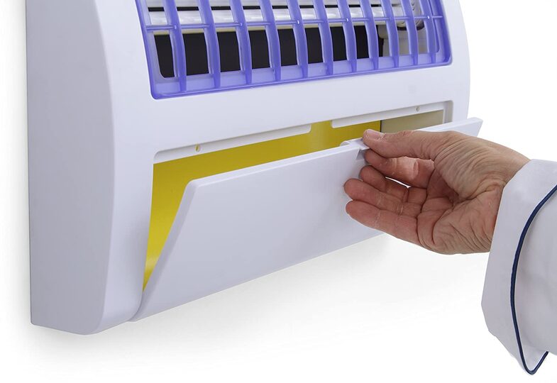 Hendi vliegenlamp 120 m2 met kleefplaat voor hygiënische insectenbestrijding